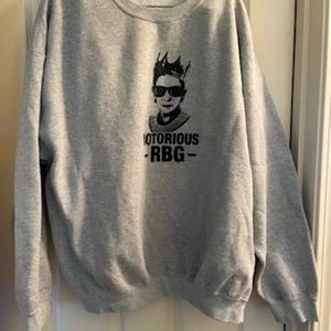 NOTORIOUS RBG like new sweatshirt